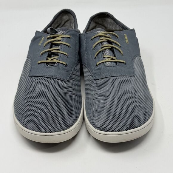 OluKai Nohea Moku Shoes Mens 11.5 Gray Casual Slip On Comfort Preppy Sneakers main image 14